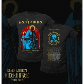 BATUSHKA - "Black Liturgy Pilgrimage Tour 2022 (Black Edition)" T-SHIRT